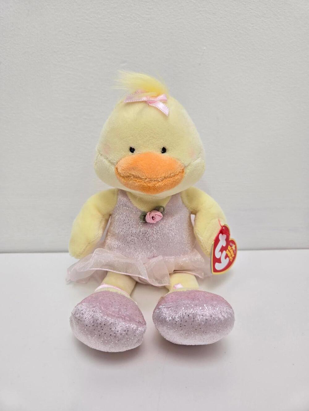 Ty Beanie Baby “Allegro” the Tutu Ballet Duck! (7 inch)